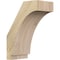 Ekena Millwork 6"W x 10"D x 14"H Imperial Rough Sawn Knee Brace, Douglas Fir BRC06X10X14IMP00RDF - alternate 1